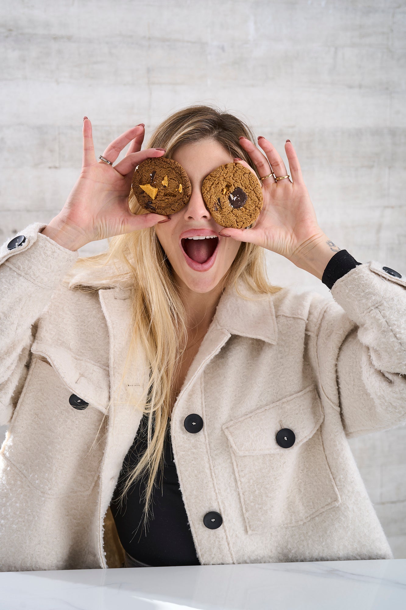 Chocolate Chip Cookies con un toque de Sal de Mar Libres de Gluten 8 unidades - Vida Bake