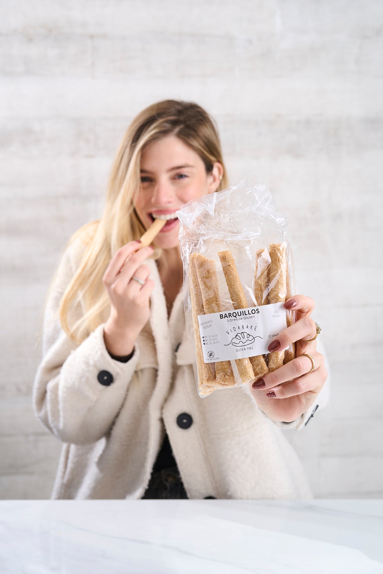 Barquillos Libres de Gluten 12 unidades - Vida Bake