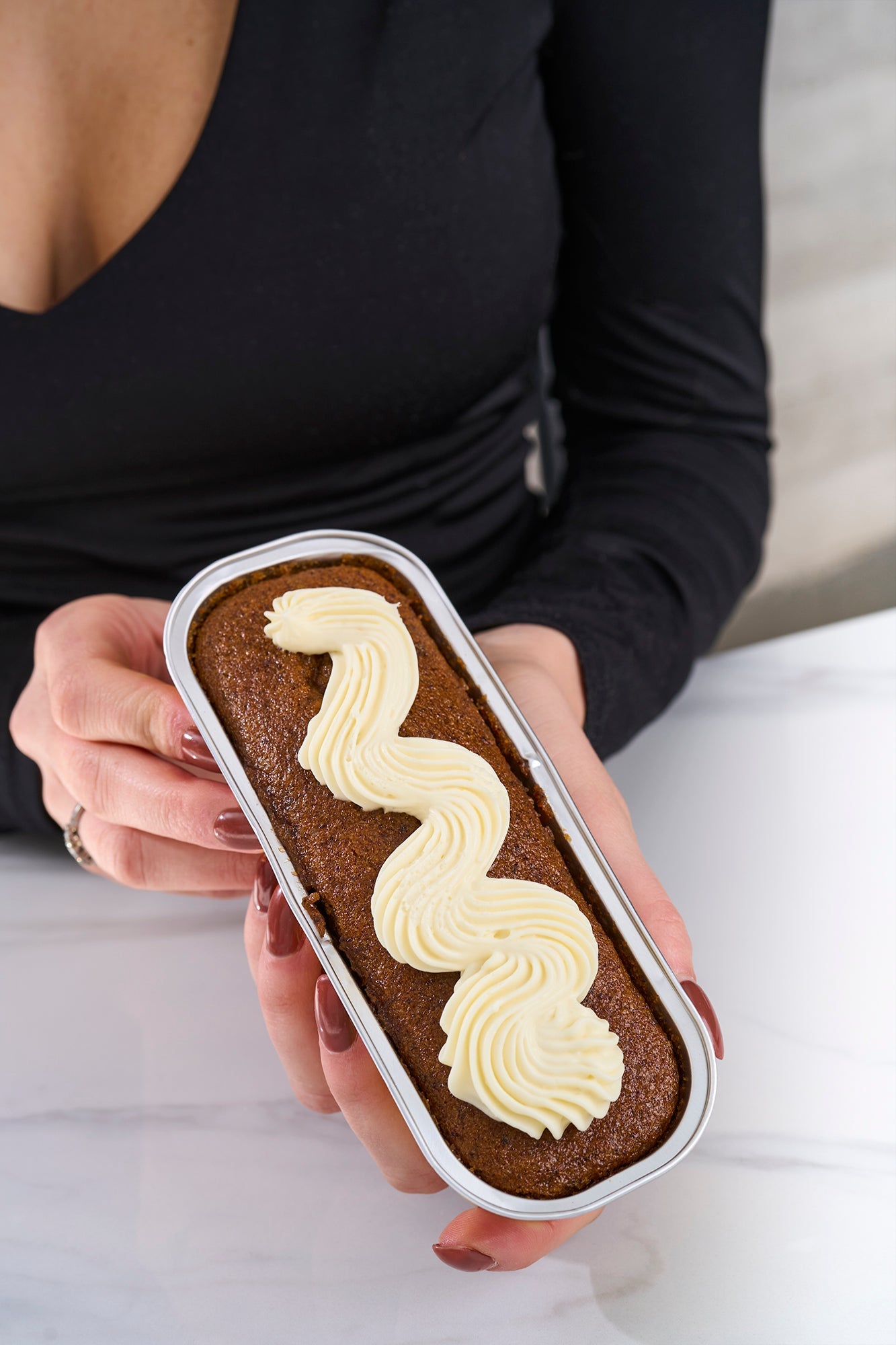 Cupcakes de Zanahoria y Nueces Sin Gluten|Bajo en Azúcar 4 unidades - Vida Bake